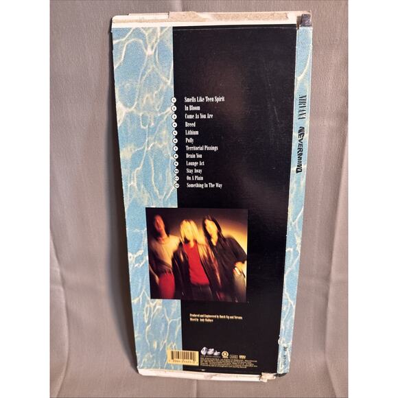 Nirvana Nevermind EMPTY *No Disc* CD Long Box ORIGINAL - Picture 3 of 5